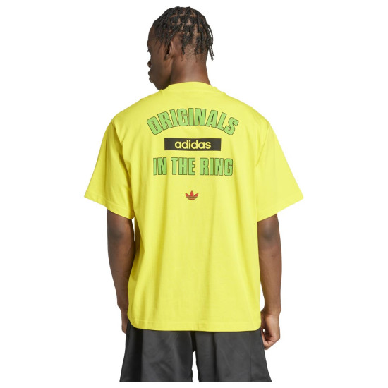 Adidas Ανδρική κοντομάνικη μπλούζα Originals in the Ring Graphic Tee